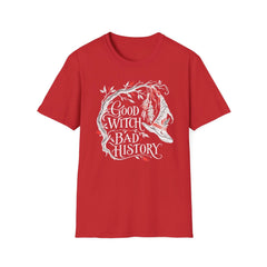 Good Witch Bad History - Premium Cotton T-Shirt Into Recovery