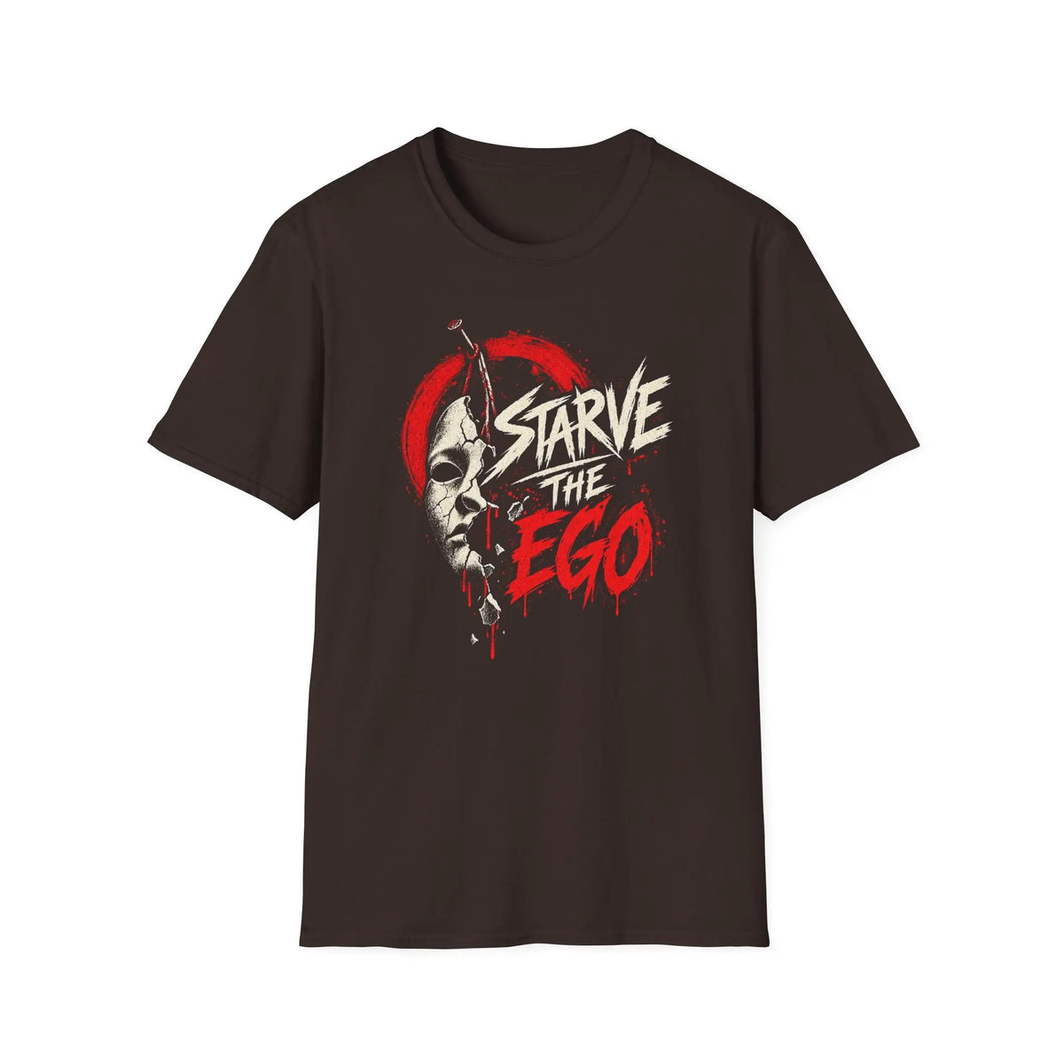 Starve The Ego - Premium Cotton T-Shirt Into Recovery