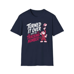Turned It Over Kept The Tracking Number - Premium Cotton T-Shirt Into Recovery