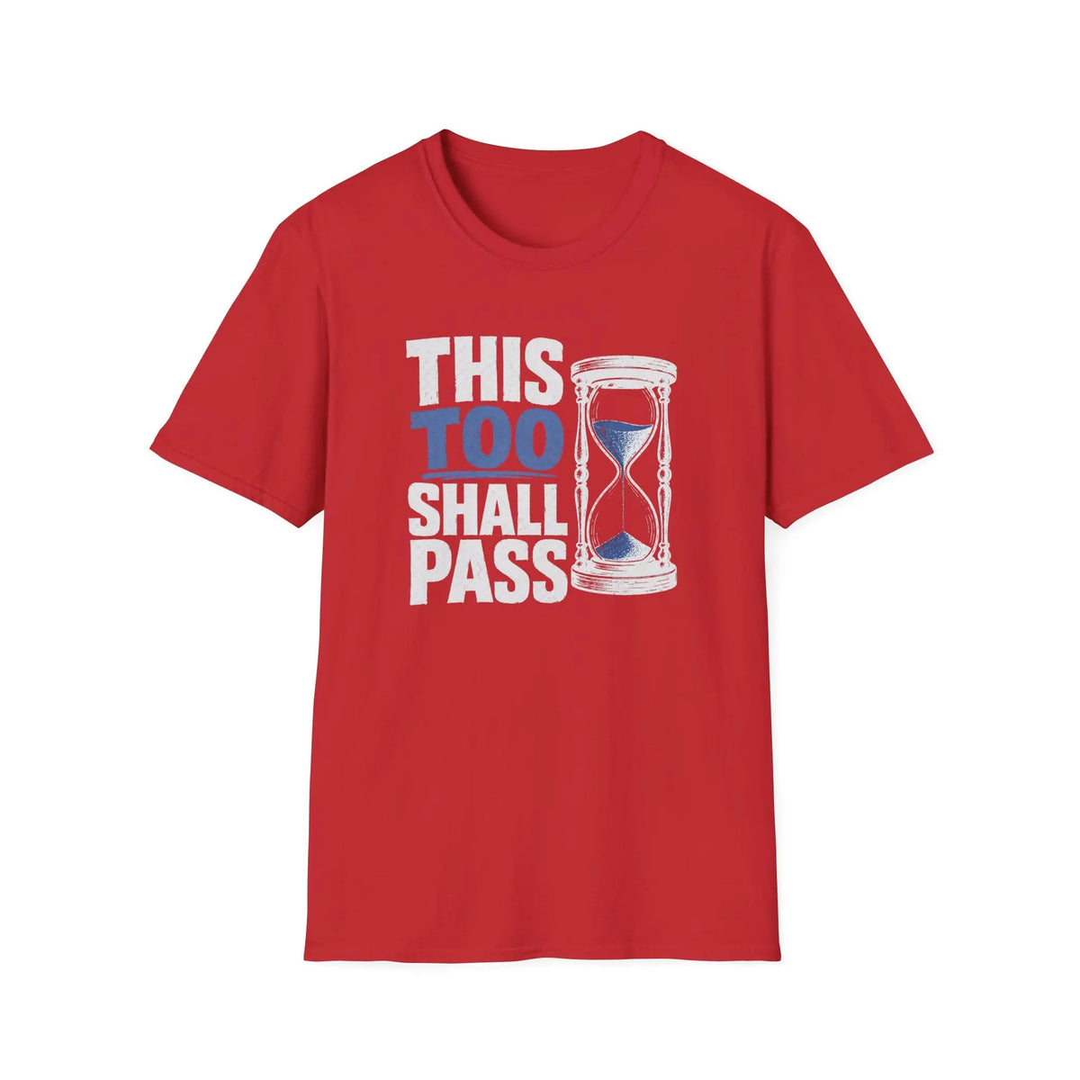 This Too Shall Pass - Premium Cotton T-Shirt Into Recovery