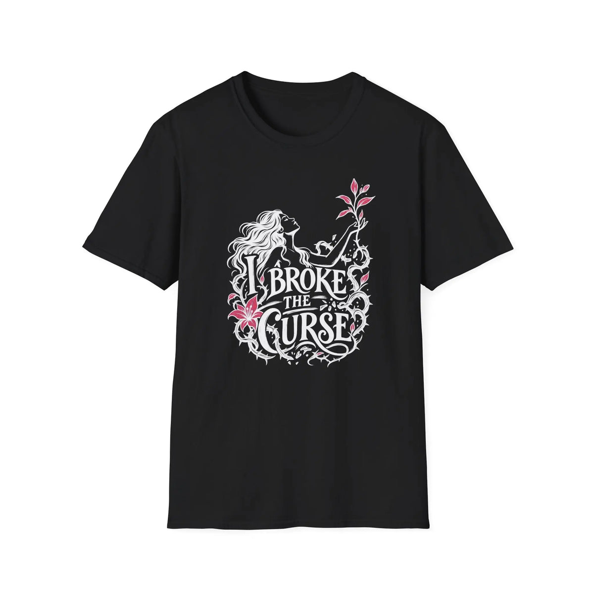 I Broke The Curse - Premium Cotton T-Shirt Into Recovery