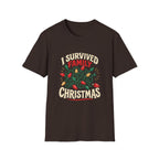 I Survived Family Christmas Recovery T-Shirt