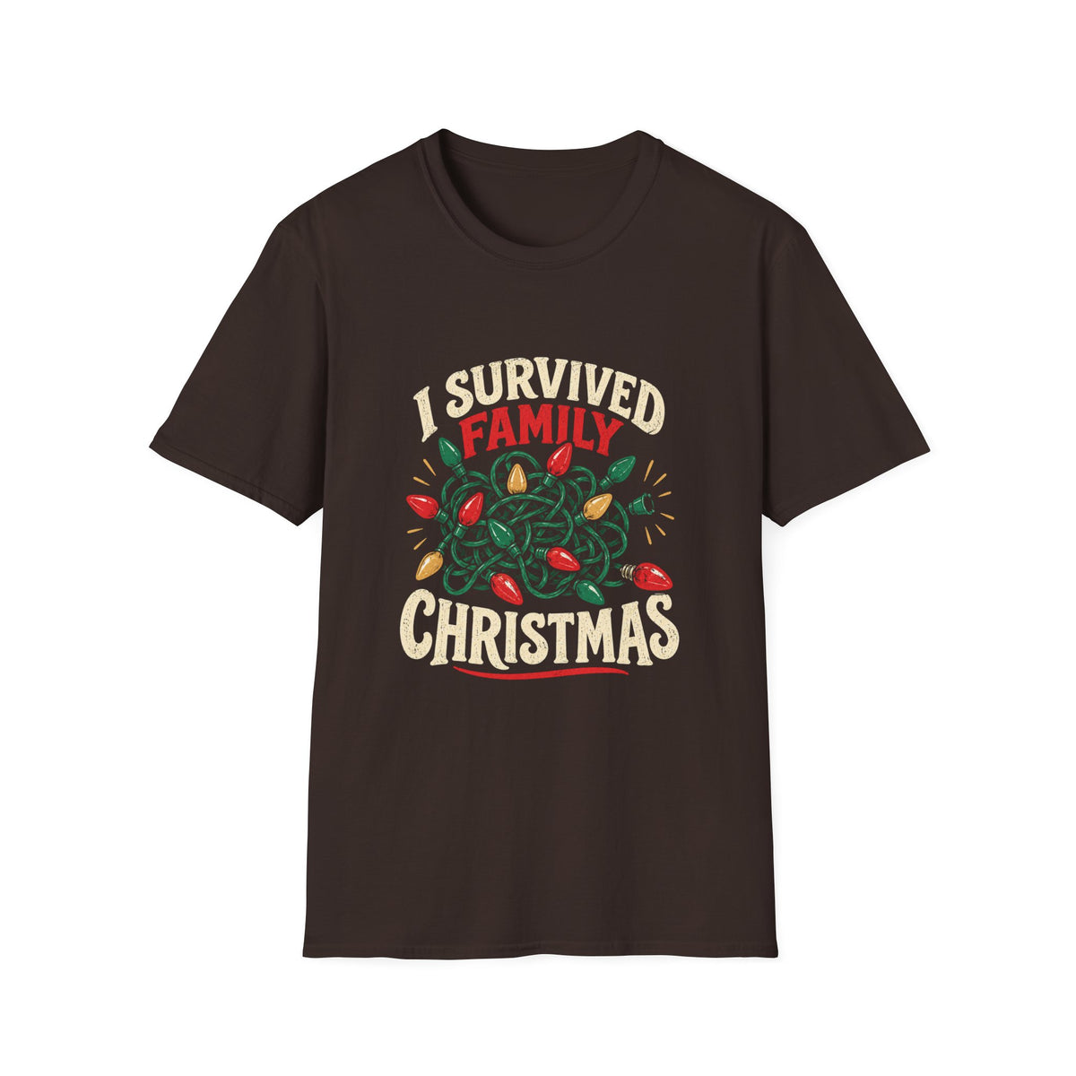I Survived Family Christmas Recovery T-Shirt