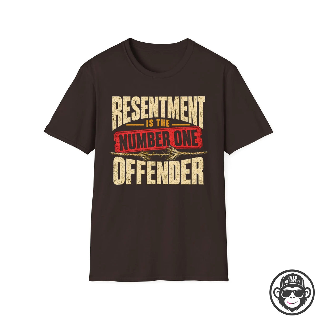 Resentment Is The Number One Offender Recovery T-Shirt Printify