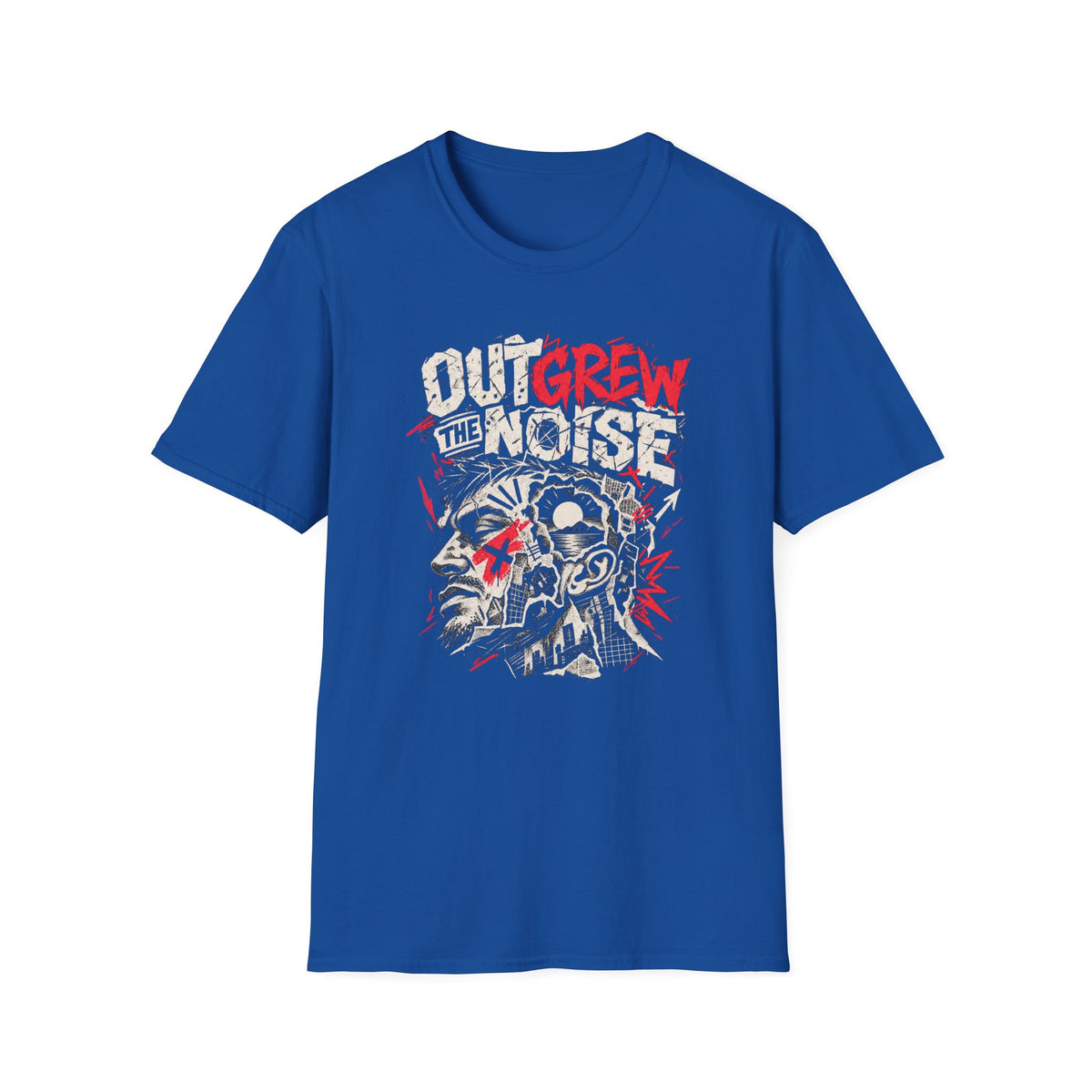 Outgrew the Noise Skull Punk T-Shirt