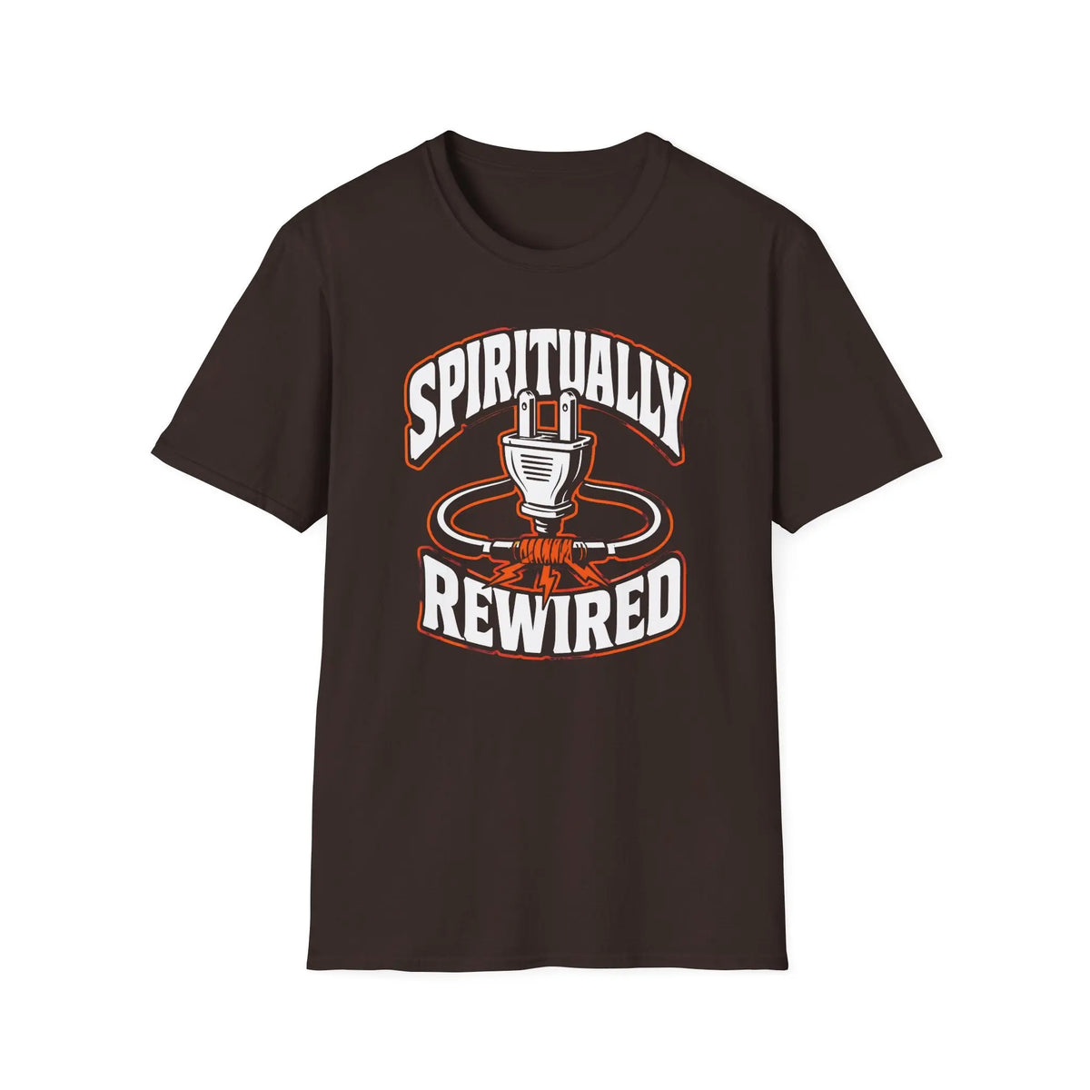 Spiritually Rewired - Premium Cotton T-Shirt Into Recovery