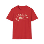 One Day At A Time - Premium Cotton T-Shirt Into Recovery