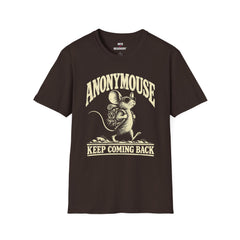 Anonymouse - Keep Coming Back Inverted T-Shirt