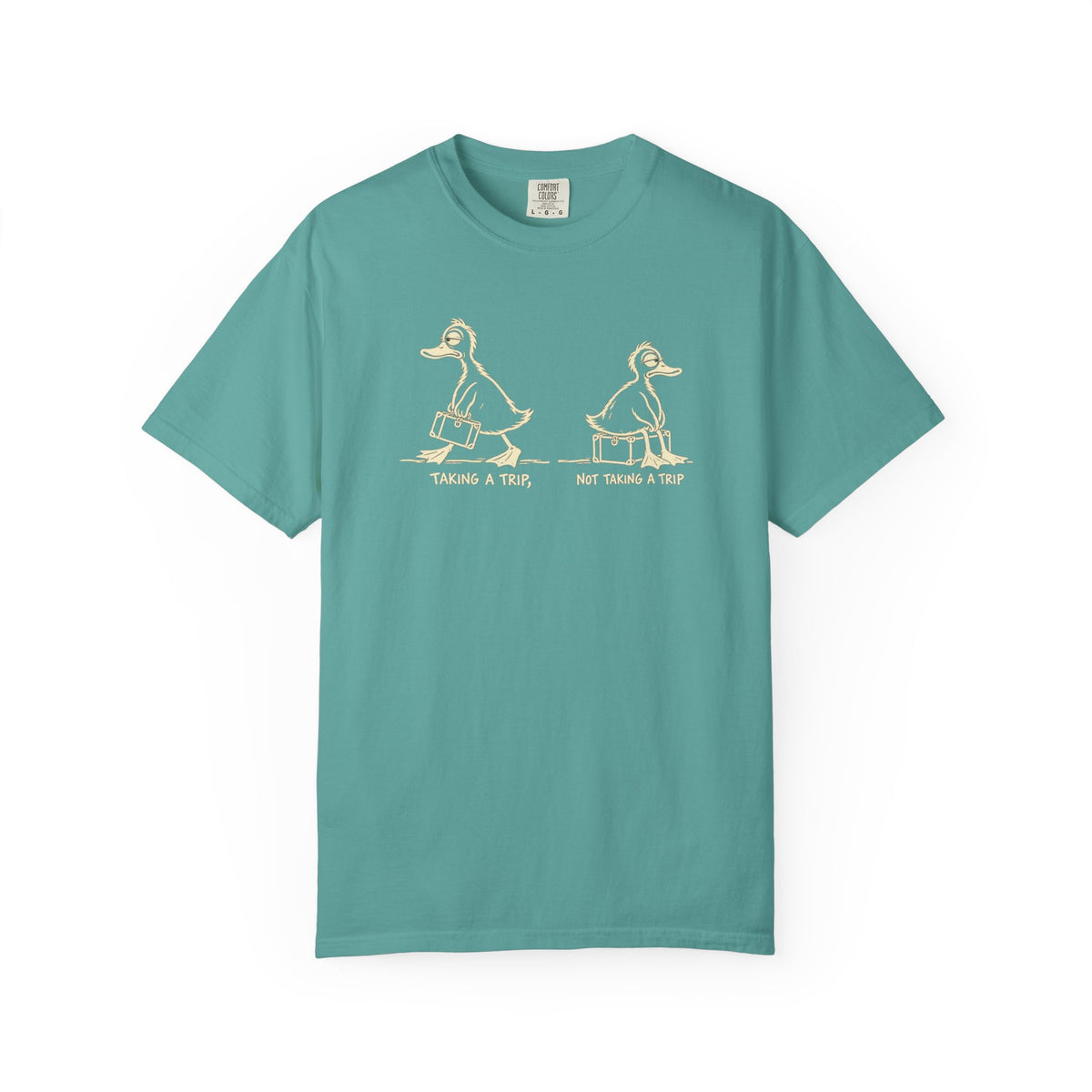 Taking A Trip, Not Taking A Trip (Duck) 12-Step Recovery T-Shirt