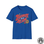 Recovery Is A Hot Look - Premium Cotton T-Shirt Into Recovery