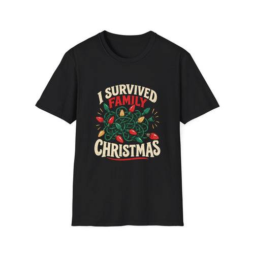 I Survived Family Christmas Recovery T-Shirt