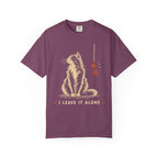 I Leave It Alone Cat Recovery T-Shirt