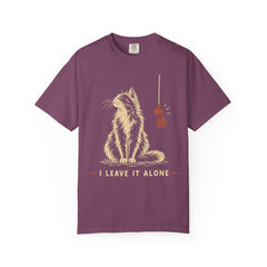 I Leave It Alone Cat Recovery T-Shirt
