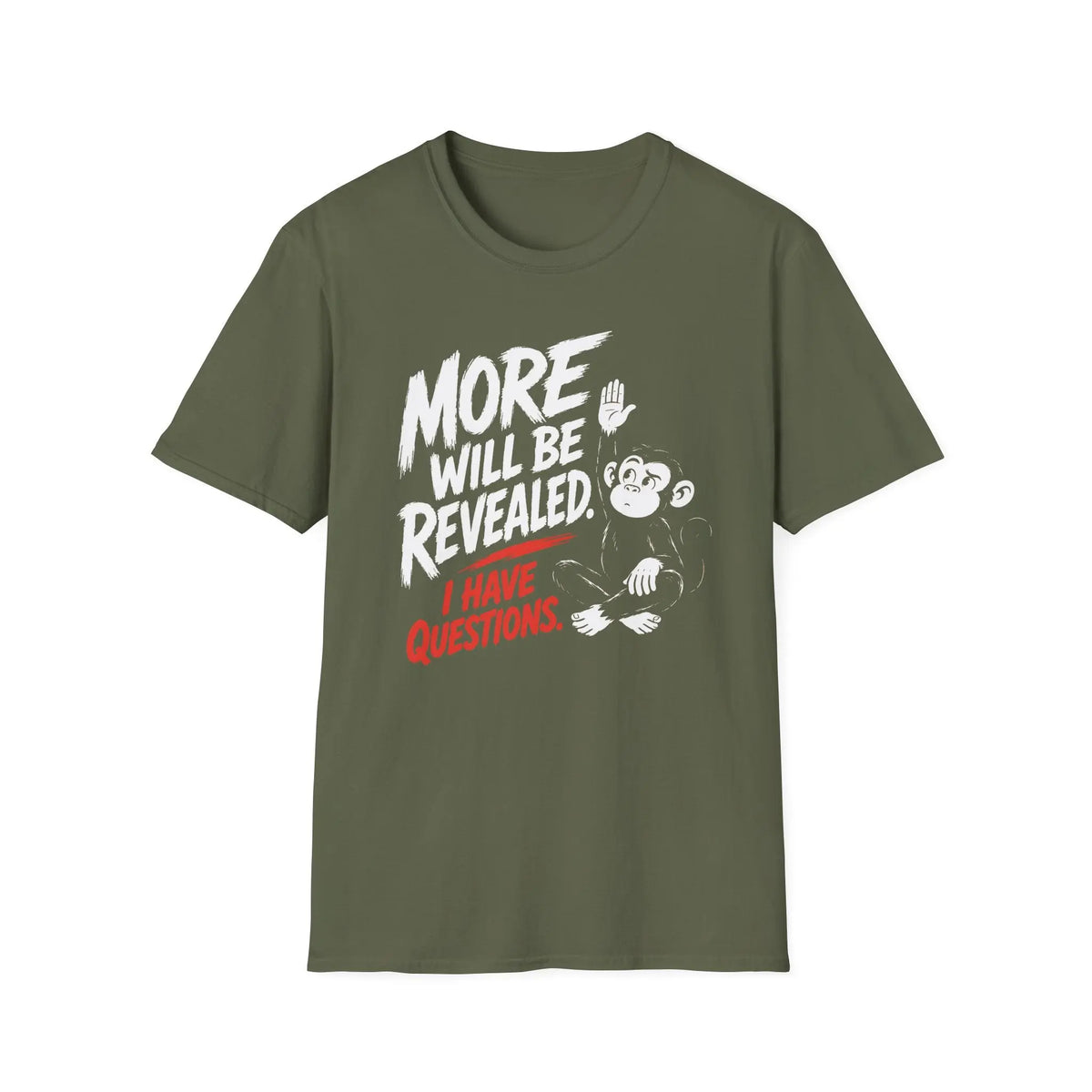 More Will Be Revealed - Premium Cotton T-Shirt Into Recovery