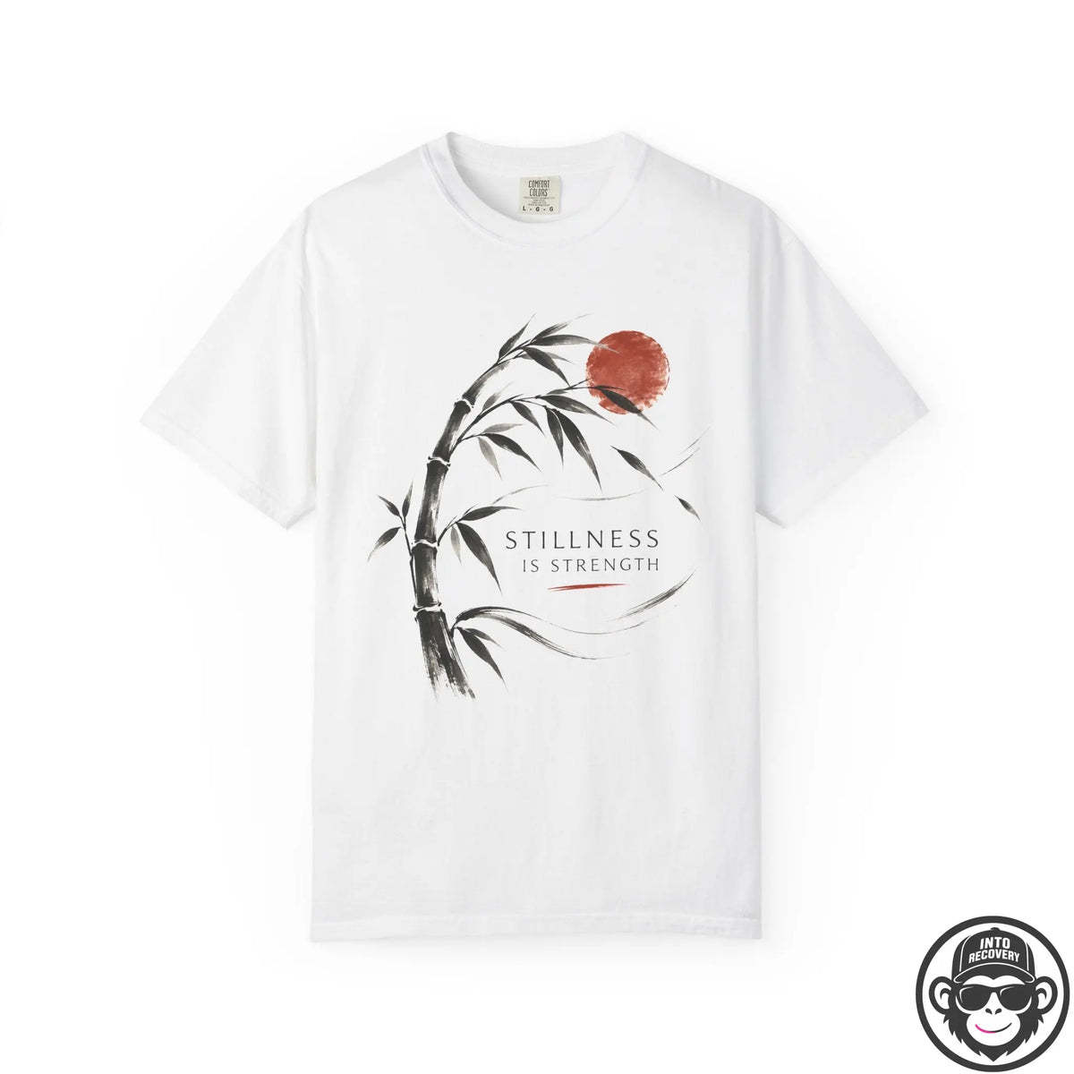 Stillness Is Strength Zen Recovery T-Shirt Printify