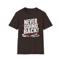 Never Going Back - Premium Cotton T-Shirt Into Recovery
