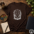 Mediative Cat - Premium Cotton T-Shirt Into Recovery