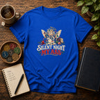 Silent Night My Ass Holiday Angel Christmas T-Shirt