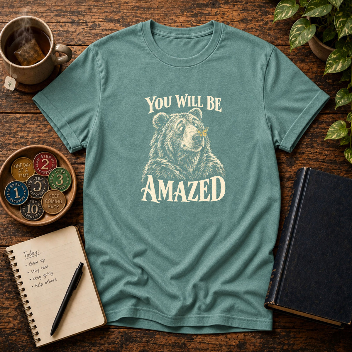 You Will Be Amazed 12-Step Recovery T-Shirt