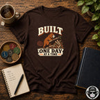 Built One Day at a Time Beaver Recovery T-Shirt Into Recovery