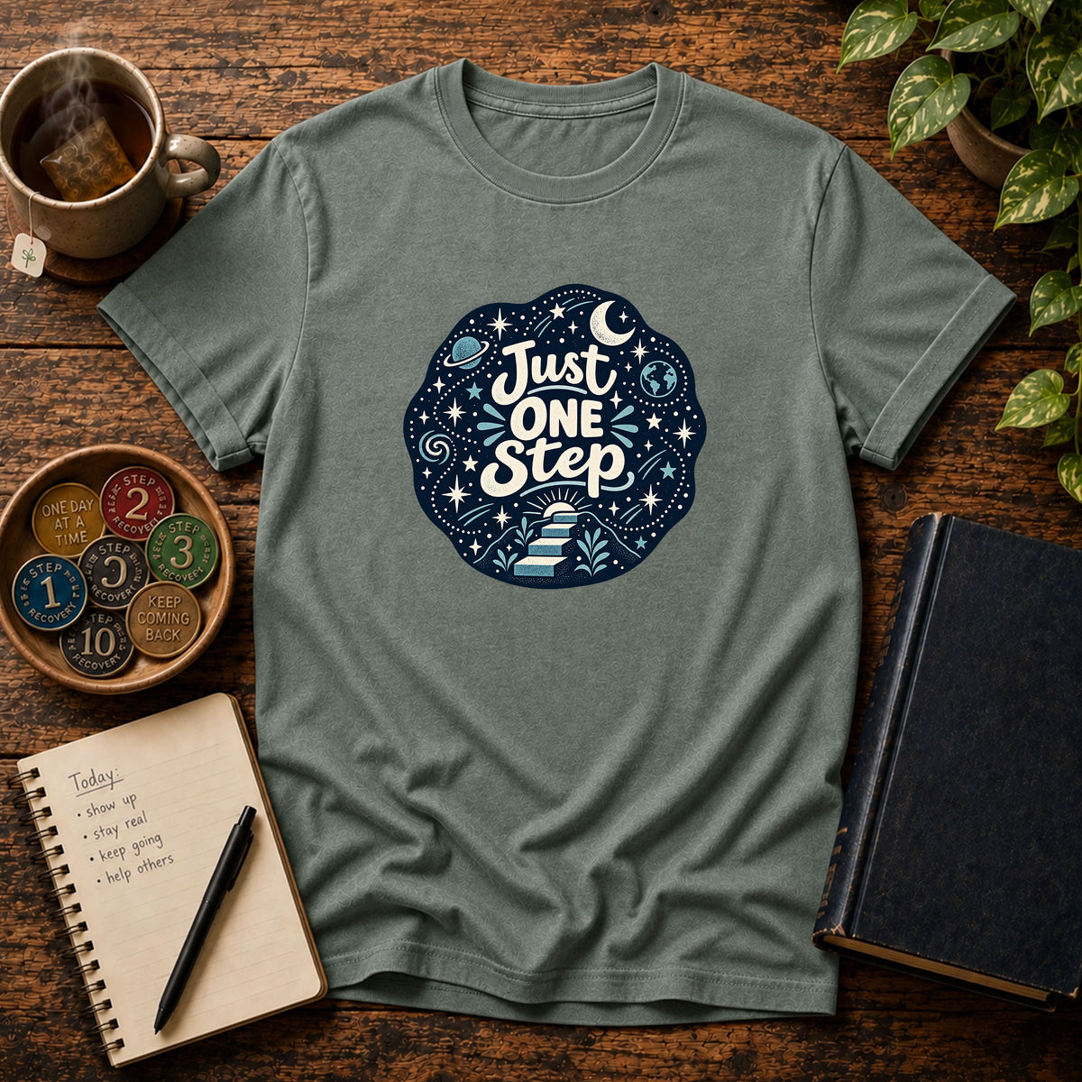 Just One Step Recovery Classic T-Shirt
