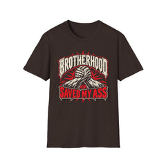 Brotherhood Saved My Ass 12-Step Recovery T-Shirt