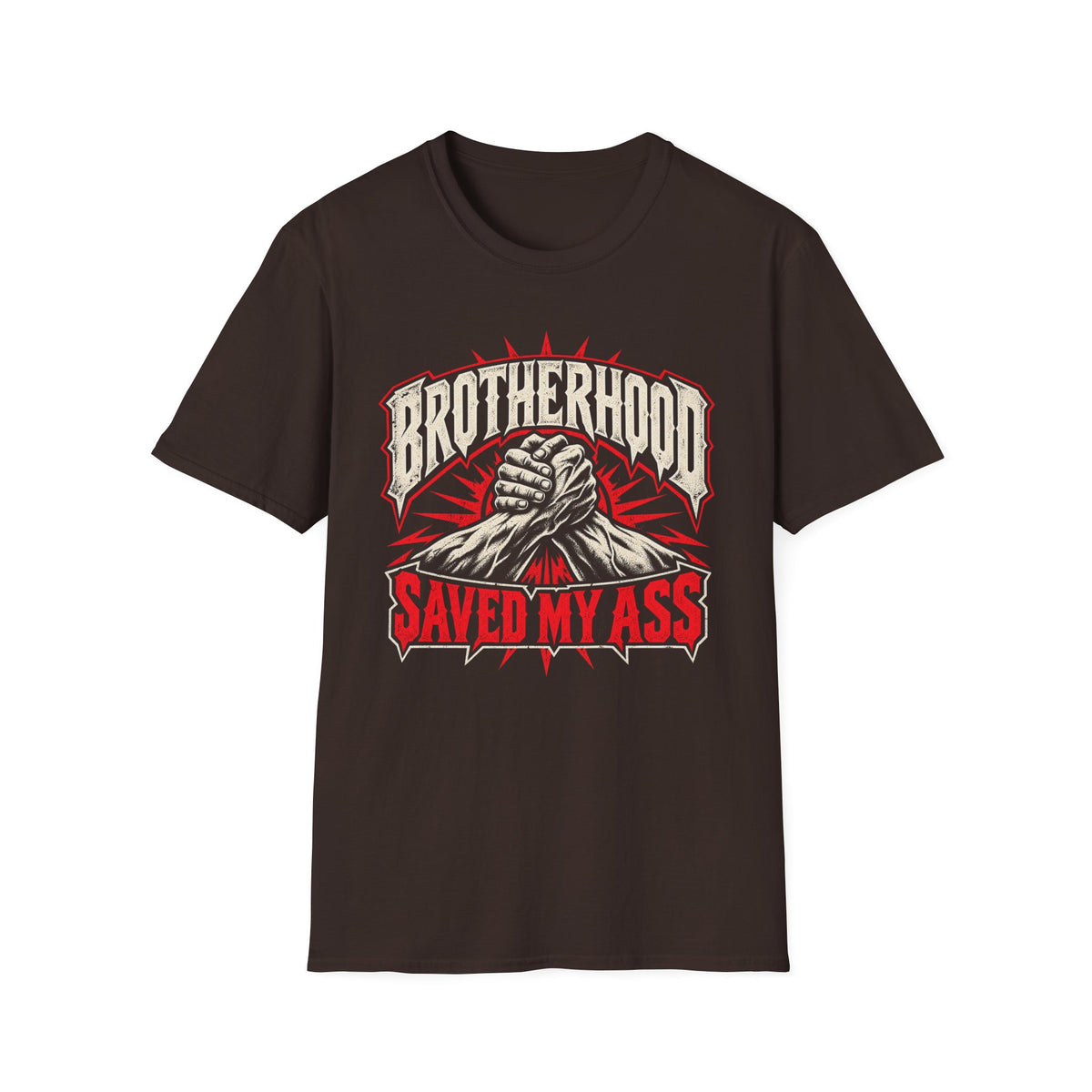 Brotherhood Saved My Ass 12-Step Recovery T-Shirt