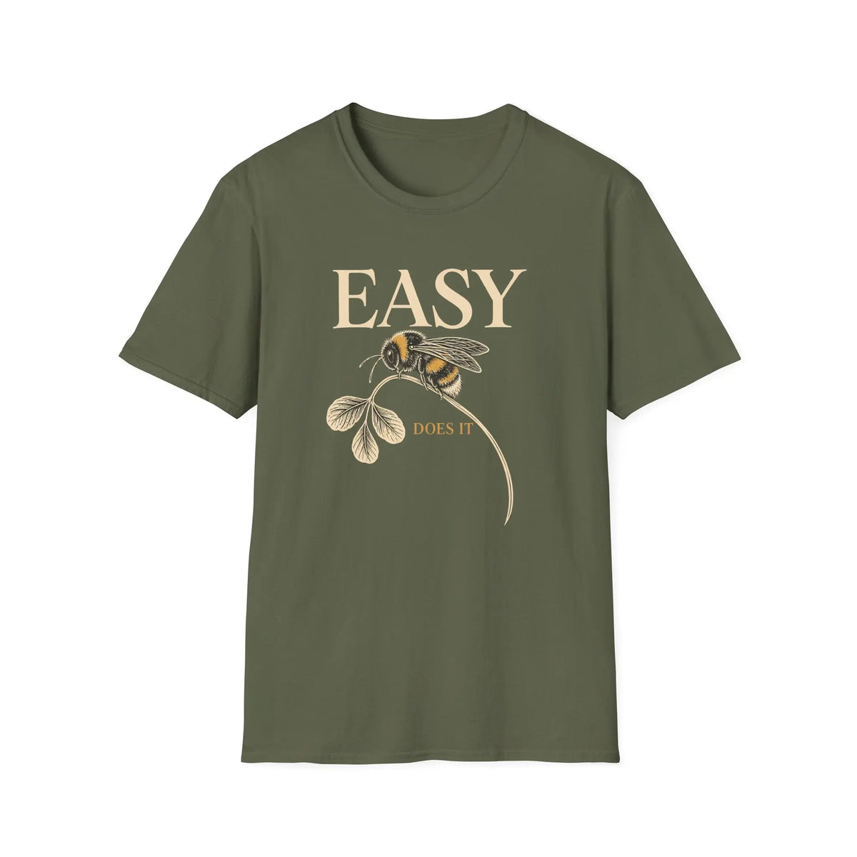 Easy Does It - Premium Cotton T-Shirt Into Recovery