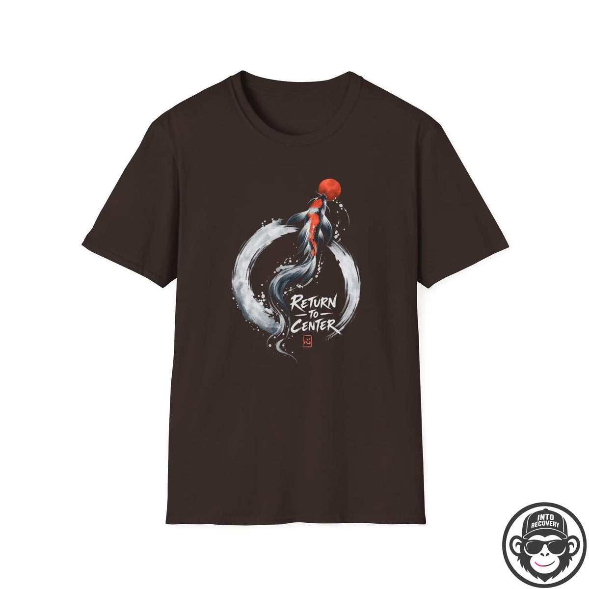 Return To Center - Premium Cotton T-Shirt Into Recovery