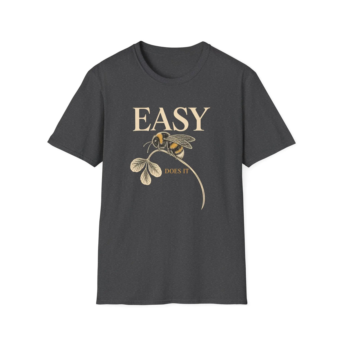 Easy Does It - Premium Cotton T-Shirt Into Recovery