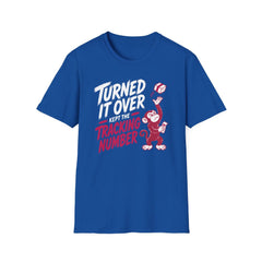 Turned It Over Kept The Tracking Number - Premium Cotton T-Shirt Into Recovery