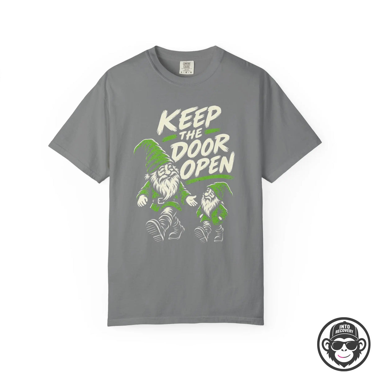 Keep The Door Open - Comfort ColorsÂ® T-Shirt Into Recovery