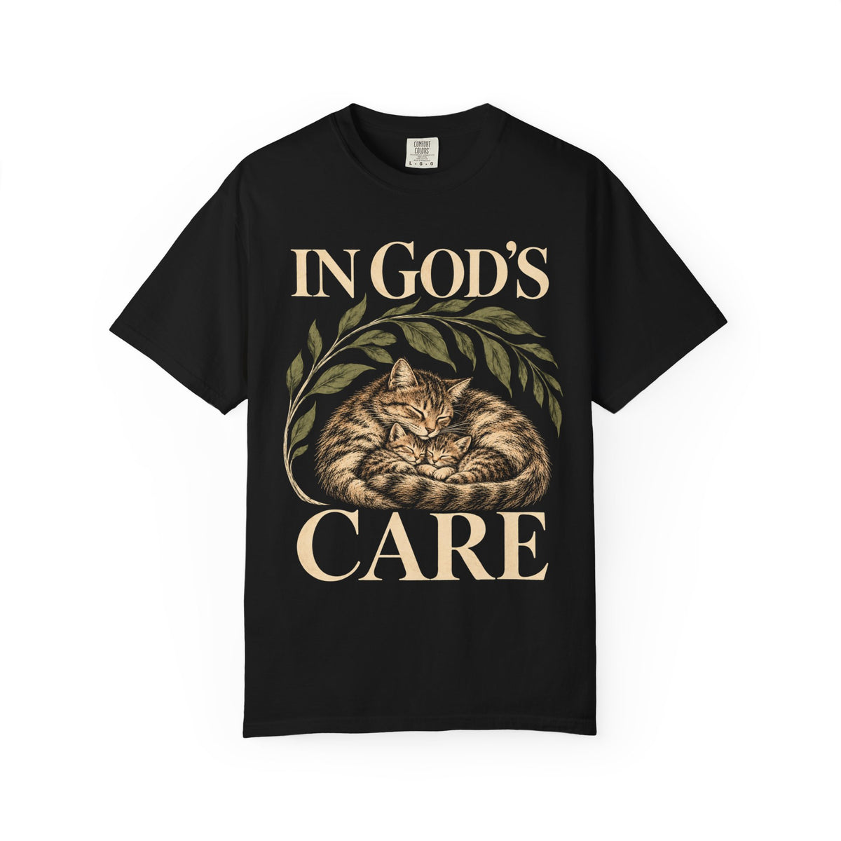 In God's Care (Cats) Recovery T-Shirt