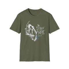 I Trust The Quiet Now - Premium Cotton T-Shirt Into Recovery