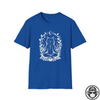 Mediative Cat - Premium Cotton T-Shirt Into Recovery