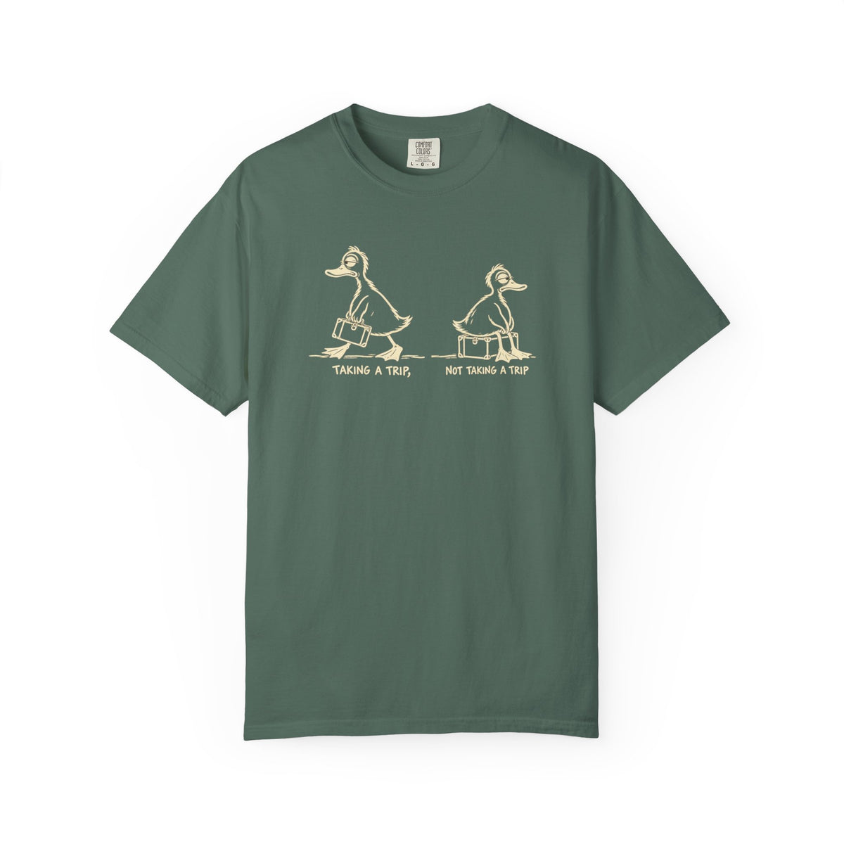 Taking A Trip, Not Taking A Trip (Duck) 12-Step Recovery T-Shirt
