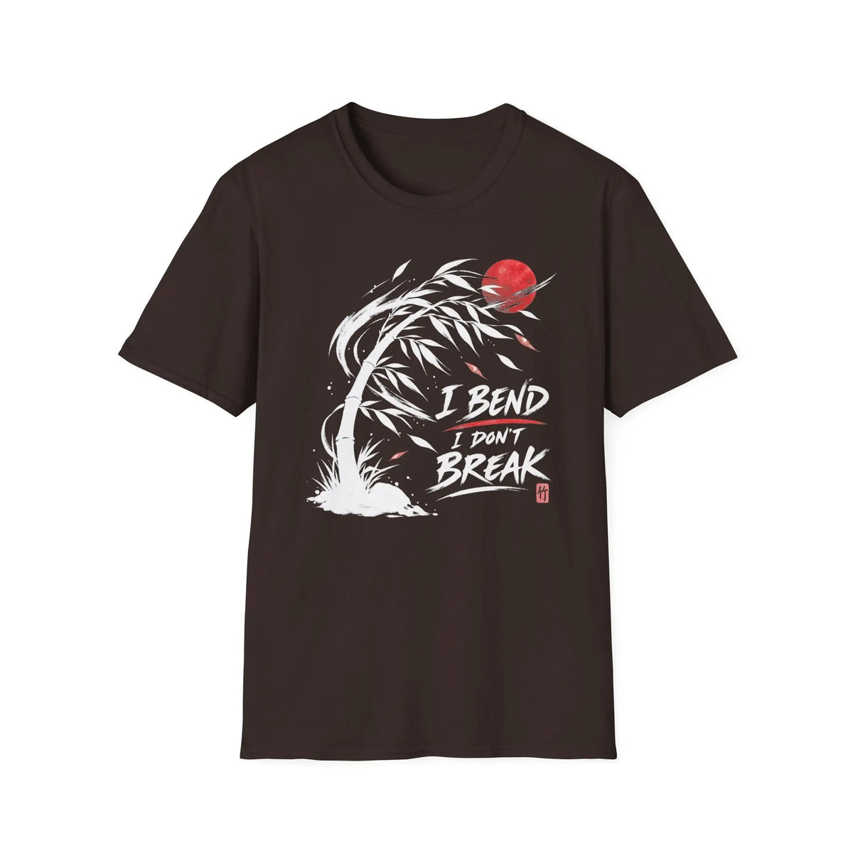 I Bend I Don't Break - Premium Cotton T-Shirt Into Recovery