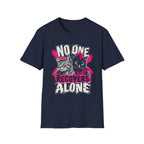 No One Recovers Alone (Cats) Recovery T-Shirt