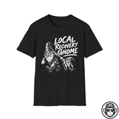 Local Recovery Gnome - Premium Cotton T-Shirt Into Recovery