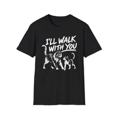 I'll Walk With You - Premium Cotton T-Shirt Into Recovery