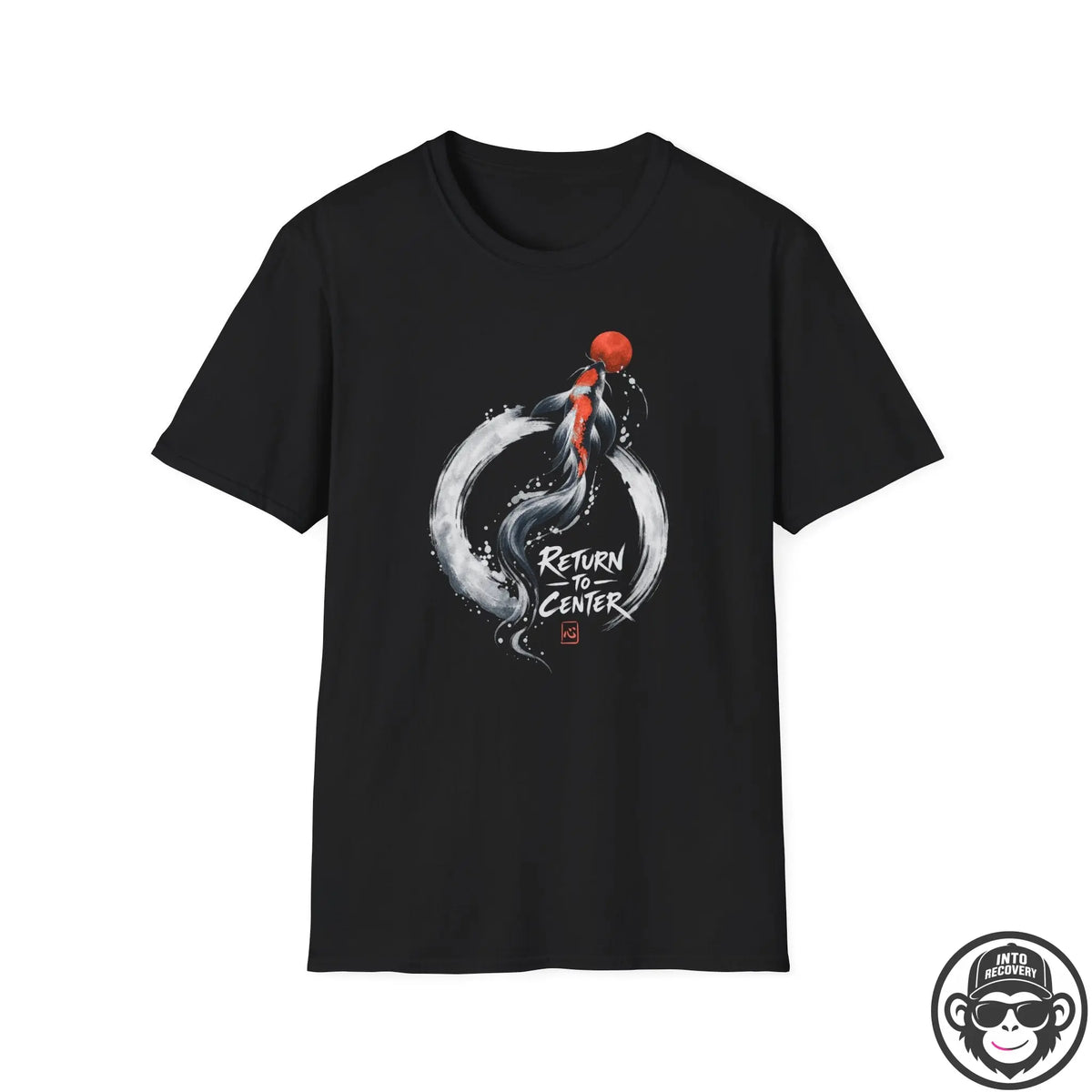 Return To Center - Premium Cotton T-Shirt Into Recovery