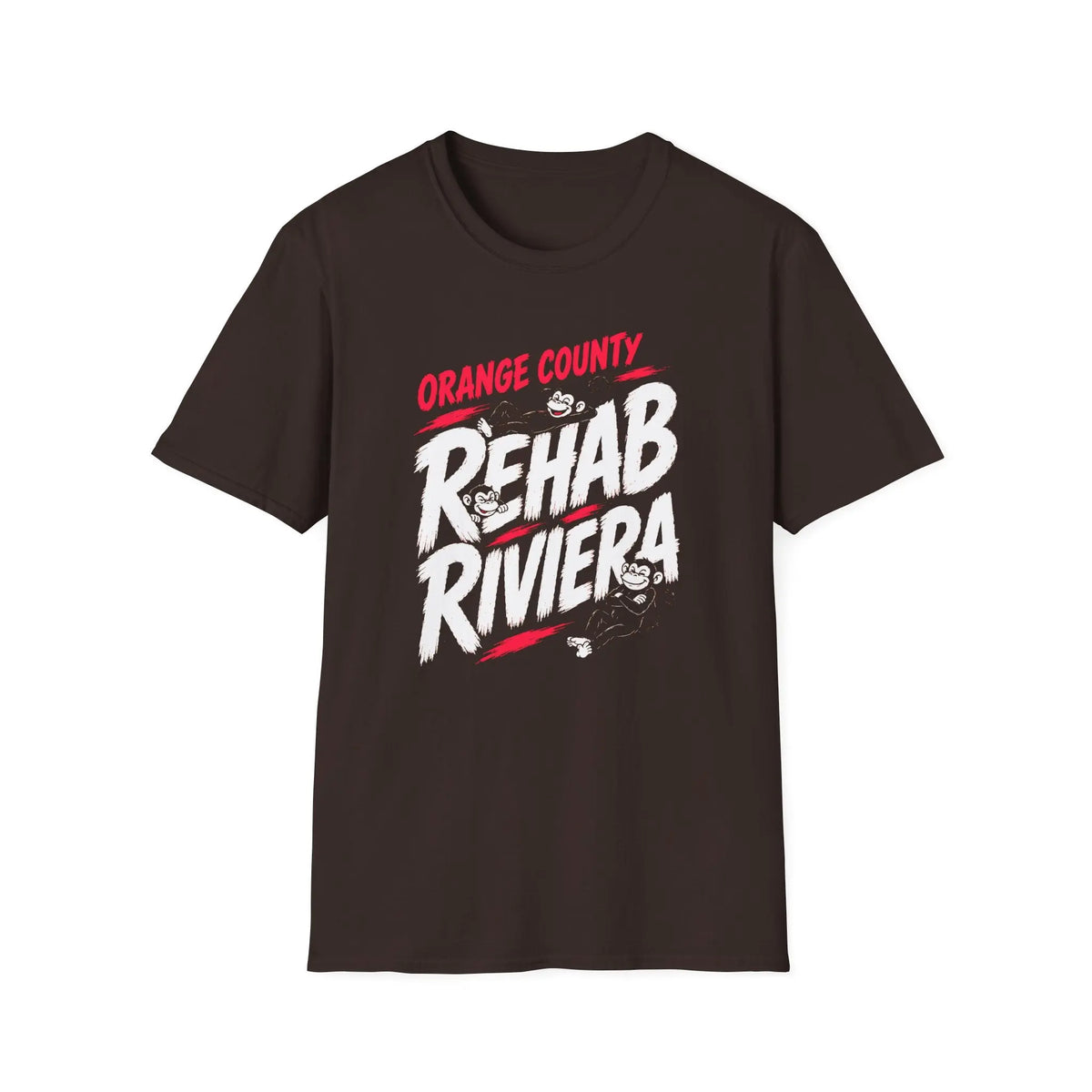 Orange County Rehab Riviera - Premium Cotton T-Shirt Into Recovery
