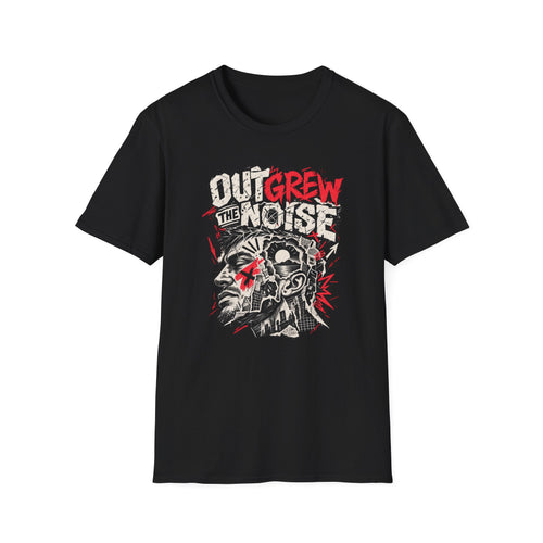 Outgrew the Noise Skull Punk T-Shirt