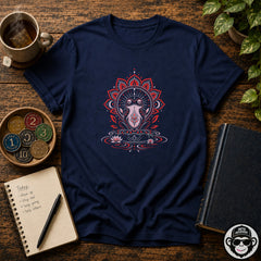 Meditative Frog - Premium Cotton T-Shirt Into Recovery