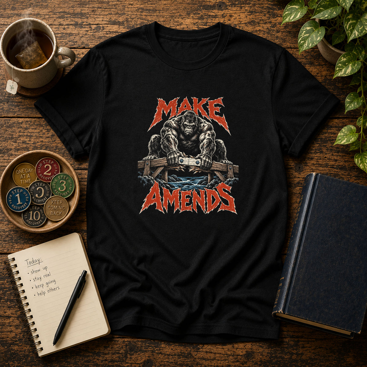 Make Amends Fantasy Warrior T-Shirt