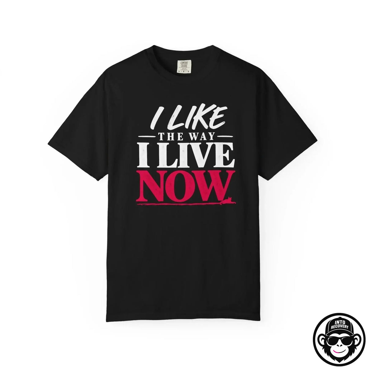 I Like The Way I Live Now - Premium Cotton T-Shirt Into Recovery