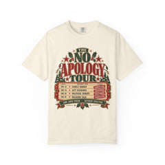 No Apology Tour Recovery Holiday T-Shirt