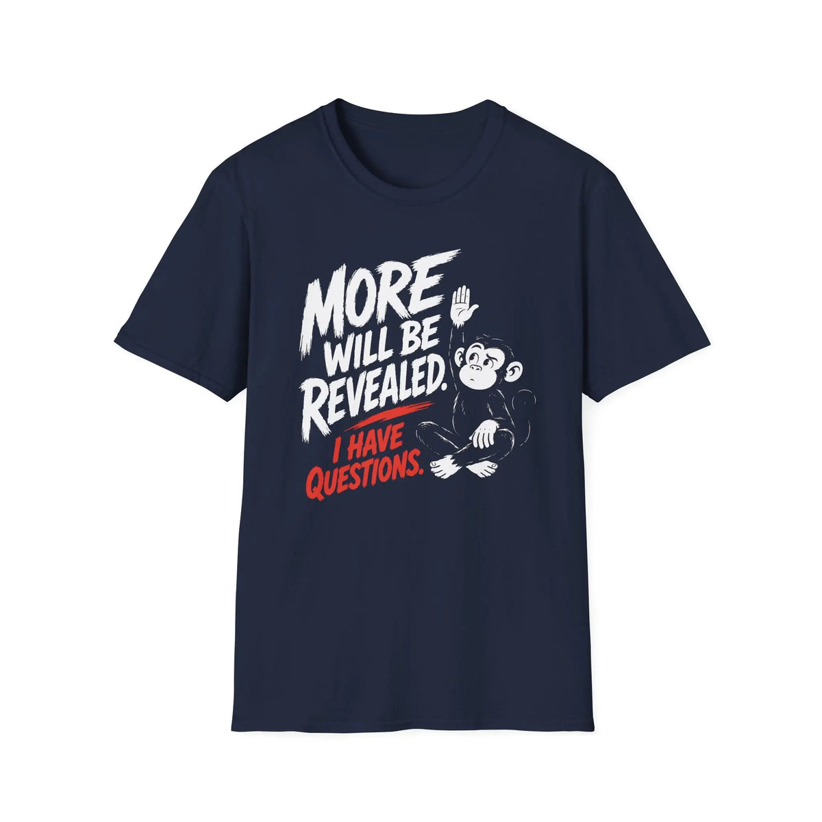 More Will Be Revealed - Premium Cotton T-Shirt Into Recovery