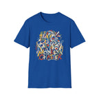 Monkey Chatter Abstract Meditation T-Shirt