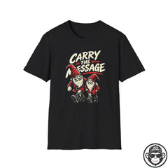 Carry The Message - Premium Cotton T-Shirt Into Recovery